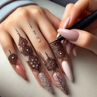 back-finger-mehndi-design-easy