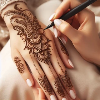 leaf-design-mehndi