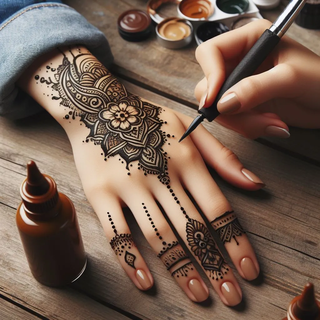 Mandala mehndi design - Mehndi Design World