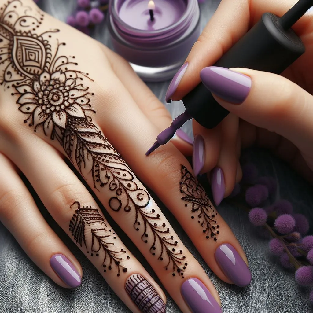Latest ring finger mehndi design for eid ul adha 2020 || ring finger henna  design for eid ul azha || - YouTube