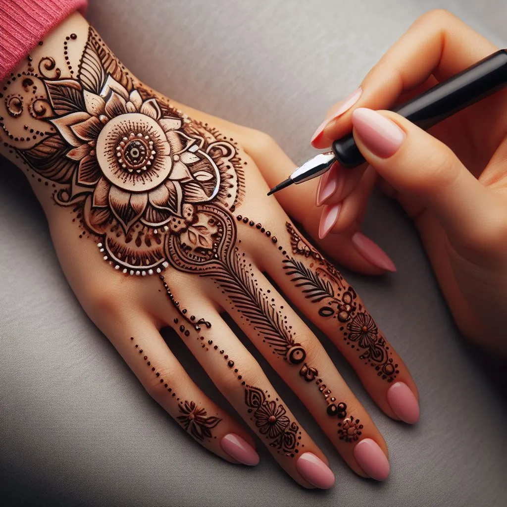 Top 151+ Arabic Mehndi Designs | WeddingBazaar