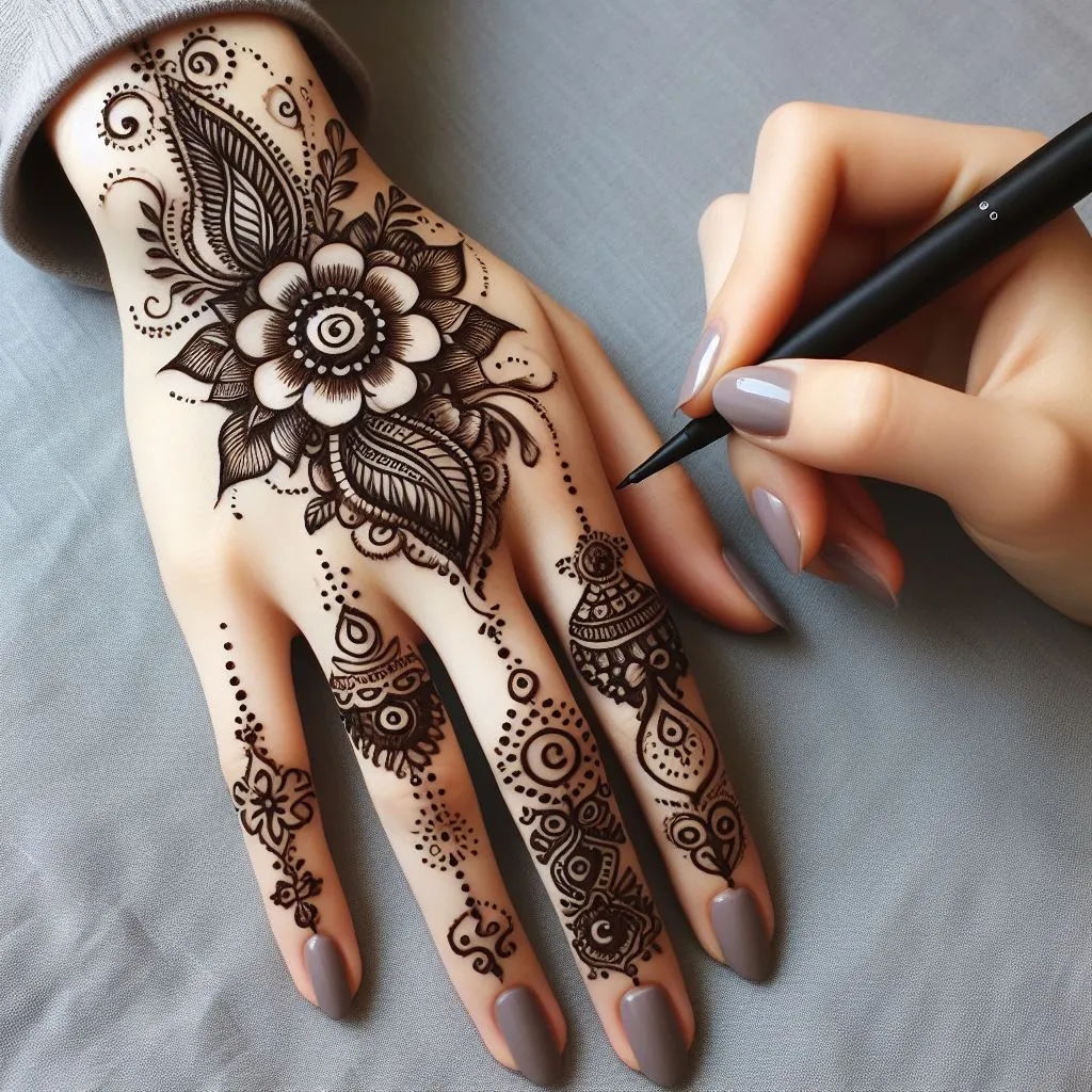 Top Ten Henna Tattoo Designs - Best Face Painter