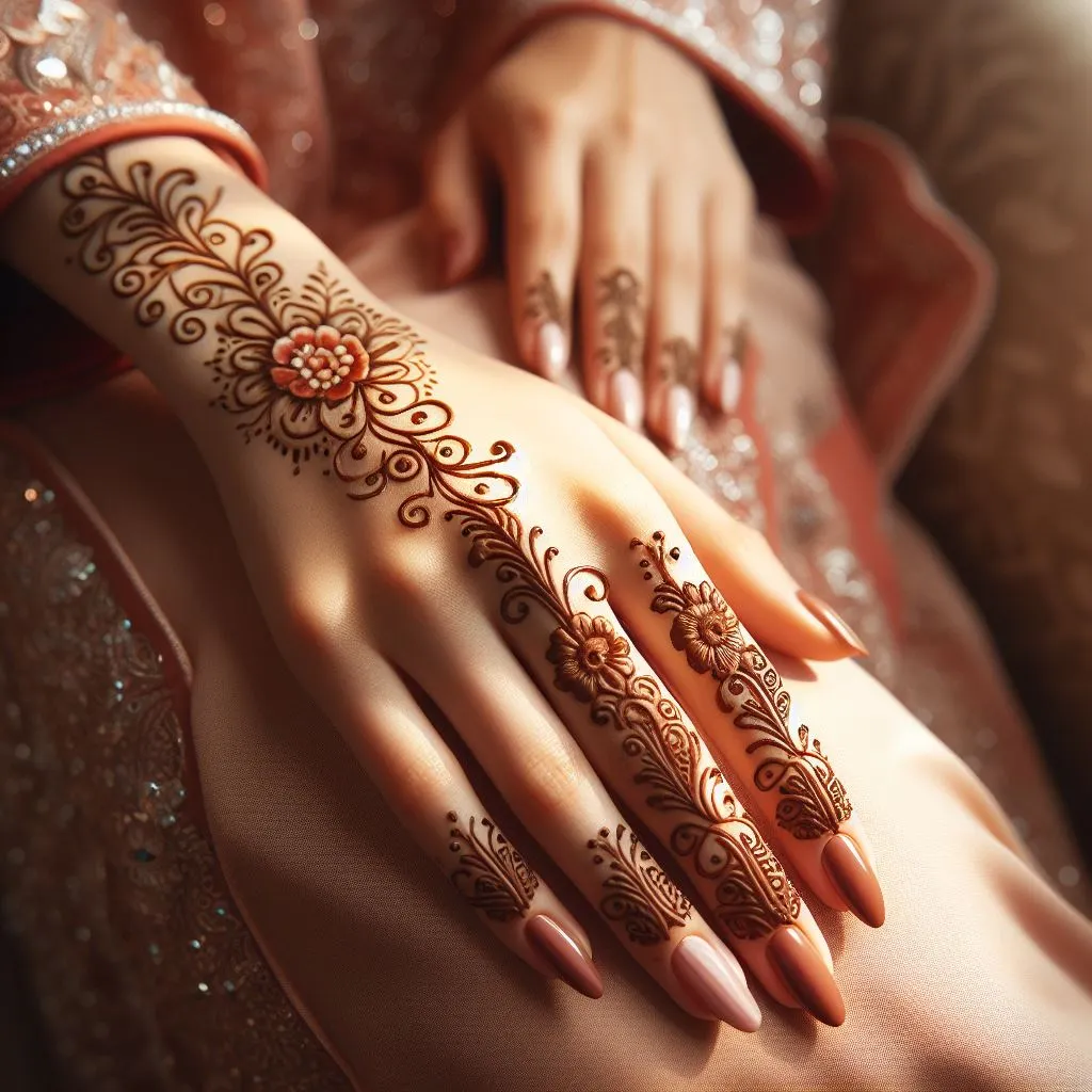 9 Unique Bridal Mehndi Design Ideas - iCharts