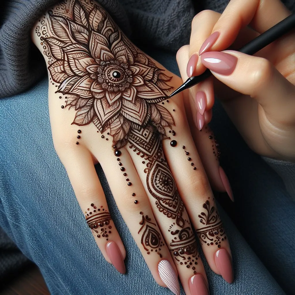 Eid mehndi designs Follow for design @creativemind010 #mehndi #henna  #hennaart #hennaartist #wedding #hennatattoo #mehndidesigns #henn... |  Instagram