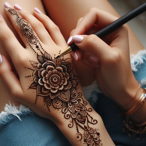 Get ready to adorn your hands with new stylish mehndi design that blend tradition and modern aesthetics. Explore the newest patterns for a chic and timeless appeal.