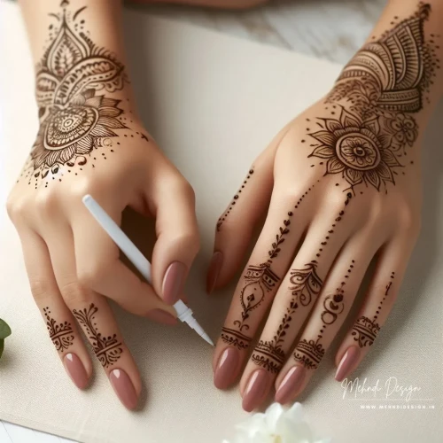 Unleash your inner artist with a world of inspiration at your fingertips!  Browse our extensive collection of mehndi design ideas, featuring everything from intricate florals to bold geometric patterns. Find the perfect design to make your statement.