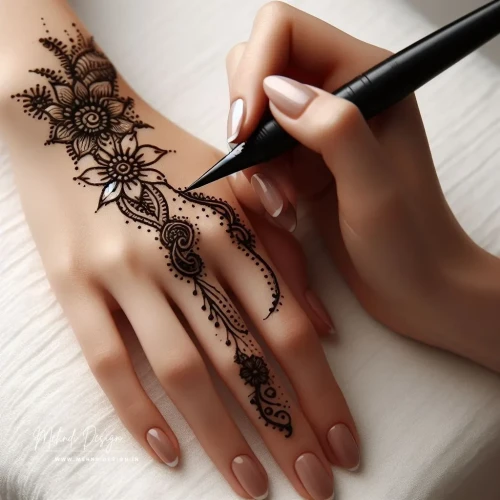 Short on time? No problem!  Our gallery of simple mehndi design images provides a wealth of inspiration at a glance.  Find easy-to-apply patterns that are perfect for beginners or those seeking a quick and stylish design.