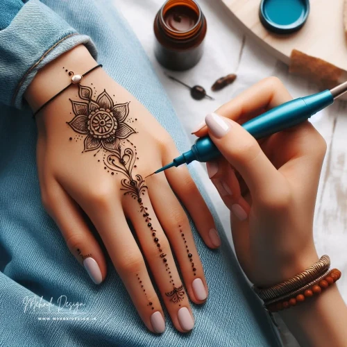 Achieve effortless elegance with stunning minimal mehndi designs. Discover simple yet captivating patterns that leave a lasting impression.  Perfect for those seeking a touch of beauty without the fuss! Embrace minimalism! See our gorgeous designs now!