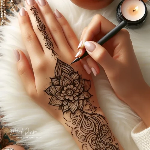 Obsessed with henna art? Discover a treasure trove of Pinterest mehndi designs to inspire your next look!  Find intricate patterns, delicate details, and stunning styles to match your mood and occasion.