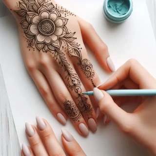 design-mehndi-simple