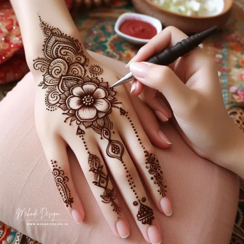 Find inspiration with our mehndi design easy photos! Simple and beautiful designs that anyone can create. Check out our easy mehndi gallery now!