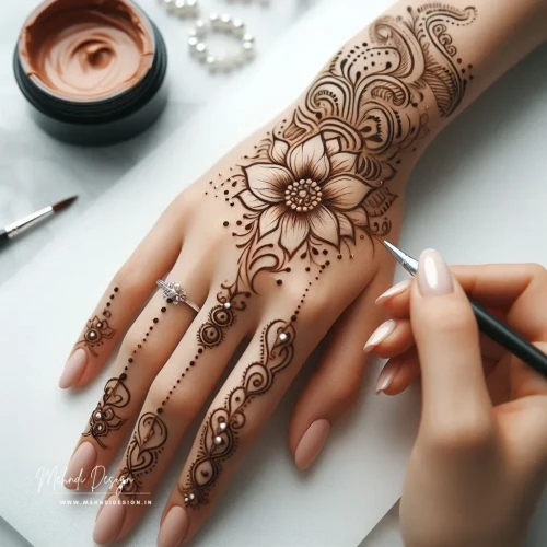 Explore our gallery of mehndi design HD images! High-definition pictures of intricate mehndi designs for your inspiration. View stunning HD images today!