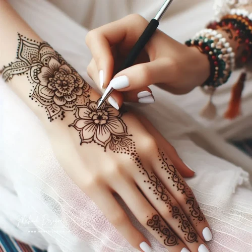 Take your mehndi artistry to the next level with shaded mehndi designs.  These captivating patterns use subtle shading techniques to create a sense of depth and dimension. Whether you prefer soft gradients or bold contrasts, there's a shaded design waiting to elevate your look. Download your favorites and experiment with the art of shading for mesmerizing results!