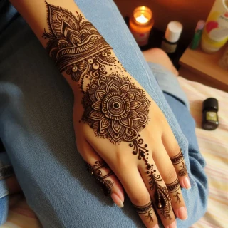 bharwa-mehndi-design-simple