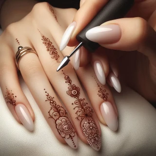 nail-mehndi-design