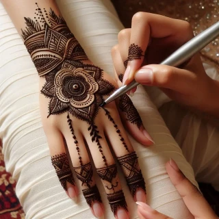 bridal-sister-mehndi-design